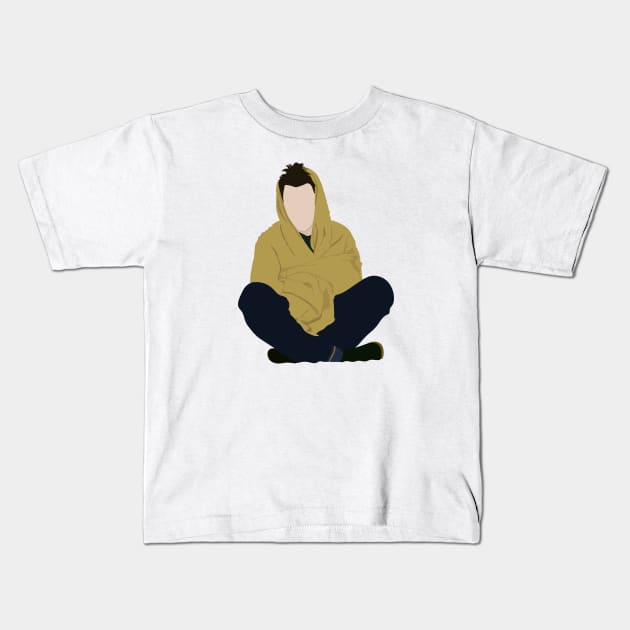 Schmidt in a Blanket Kids T-Shirt by ShayliKipnis